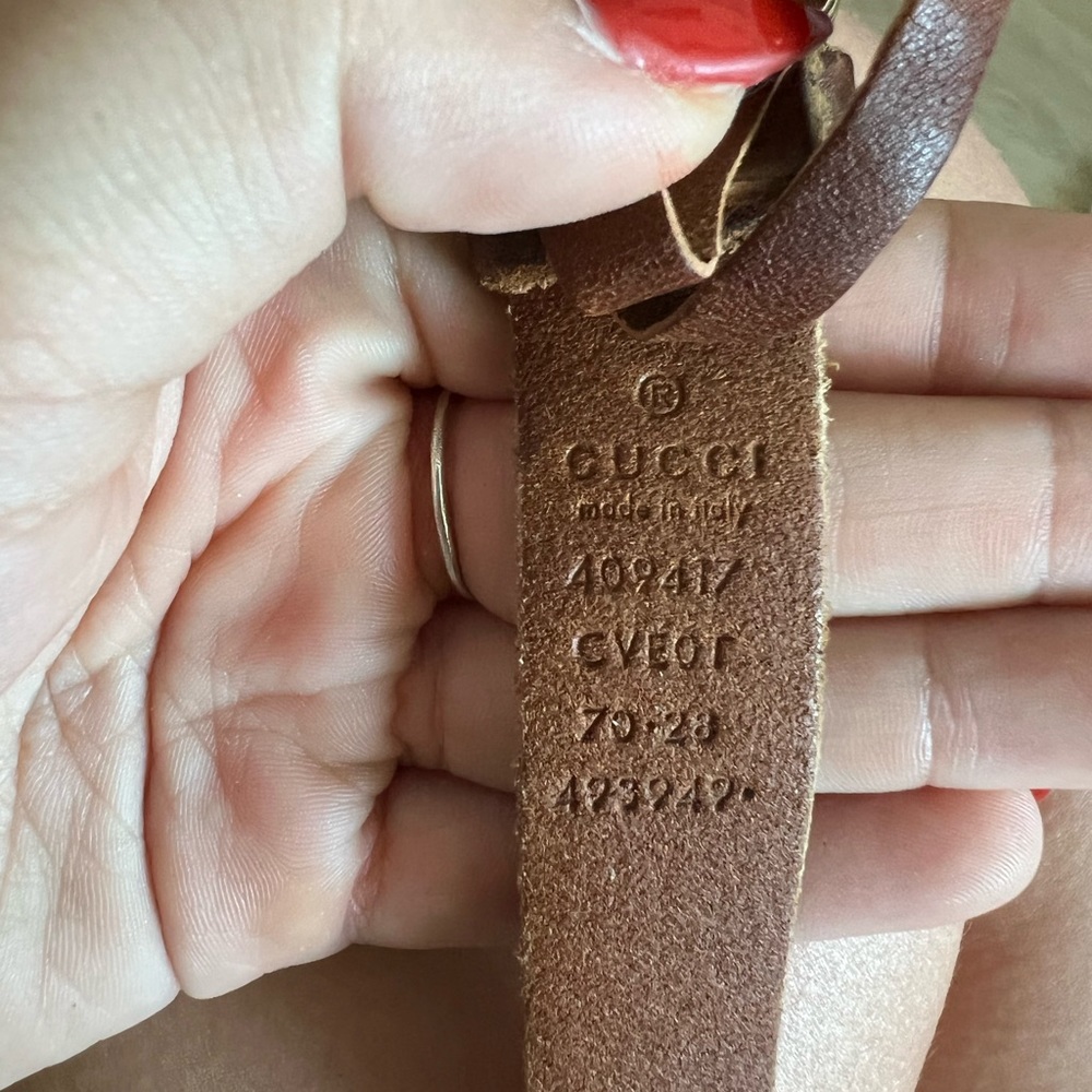 Brown Women’s Gucci Belt size 75